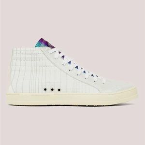 P448 Skate Dama Sneaker White Rainbow, size 36